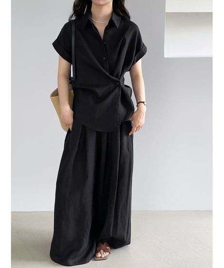 volume wide pants / 2color　hm2285