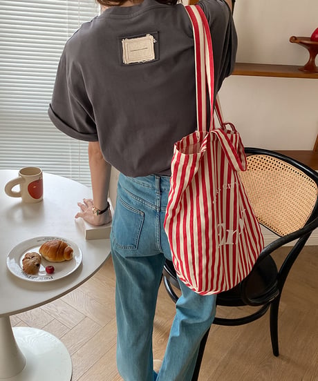 《即納》back tag t-shirt / 4color　hm1522