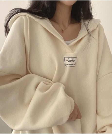 hoodie sweat top  / 3color　hm2639