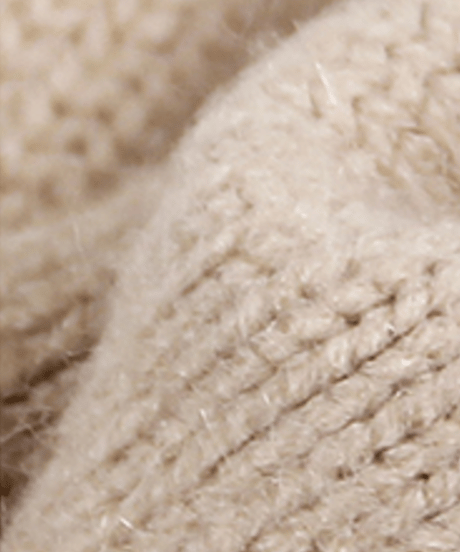 relaxed knit set-up / 2color　hm2597