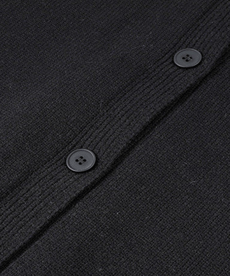 oversize crewneck cardigan / 2color　hm2714