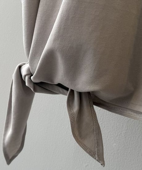 tie-drape tee / 3color　hm2222