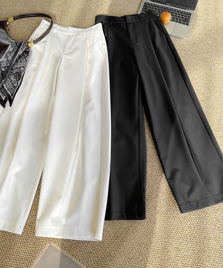 elegant wide pants / 3color　hm2055