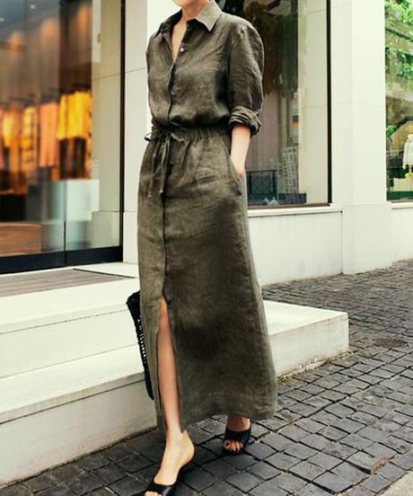 vacation style shirtdress　hm2535