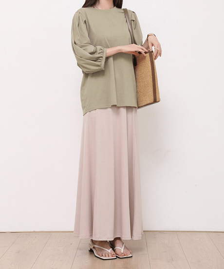 puff sleeve top / 7color　hm2960