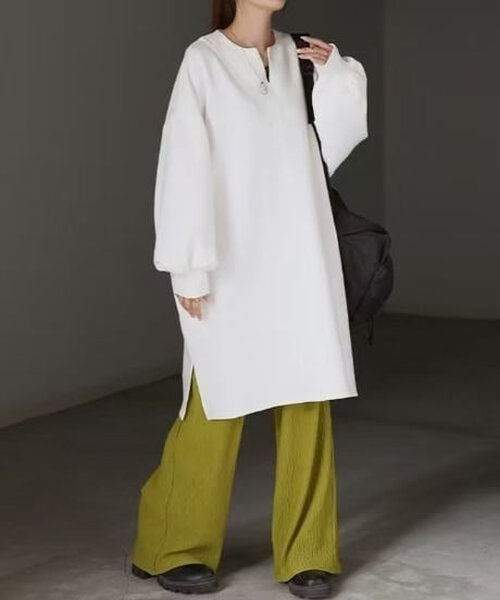 volume sleeve tunic / 4color　hm2569
