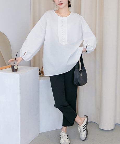 balloon sleeve blouse　hm2158