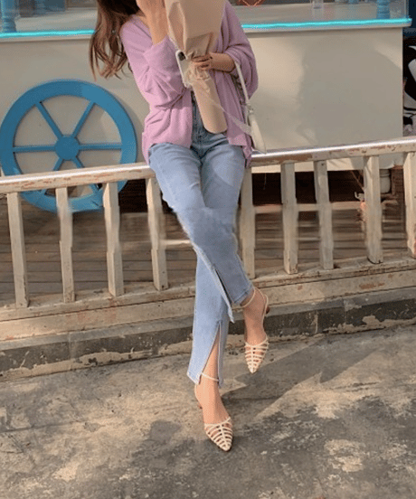 strappy pointed sandals / 3color　hm2866
