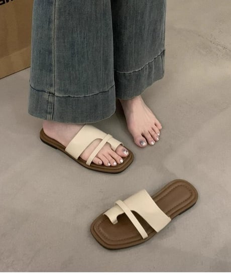 retro roman sandals / 3color　hm2487