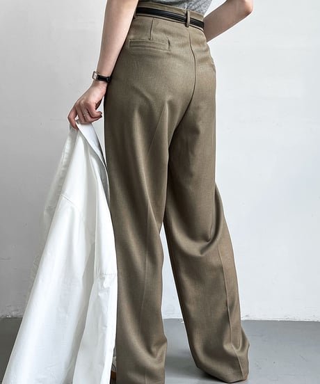 relaxed wide pants / 3color　hm2069