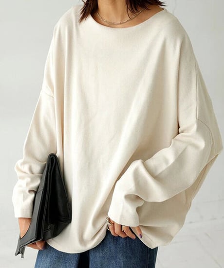 boat neck pullover / 5color　hm2638