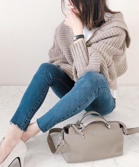 cropped knit pullover　hm1012