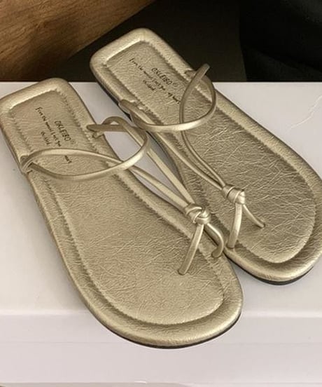 square sole sandal / 5color　hm2261
