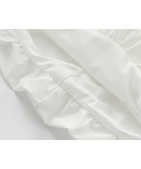 volume cotton skirt / 5color　hm2334
