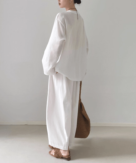 comfort long tee / 2color　hm2564