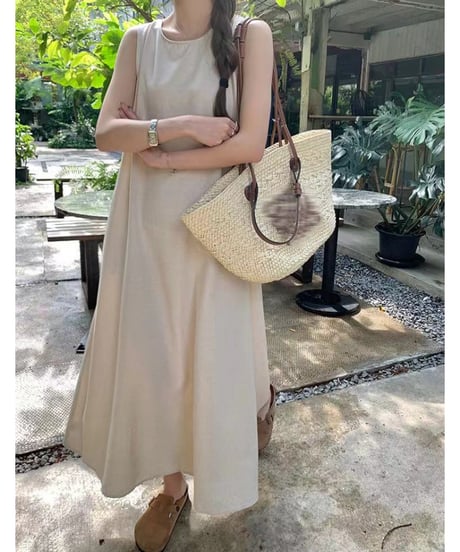 back design dresses / 2color　hm1411
