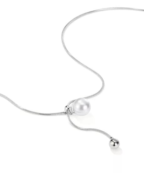 pearl y necklace / 2color　hm2116