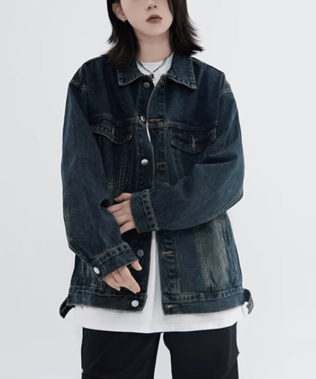 blue denim jacket / 5color　hm1934