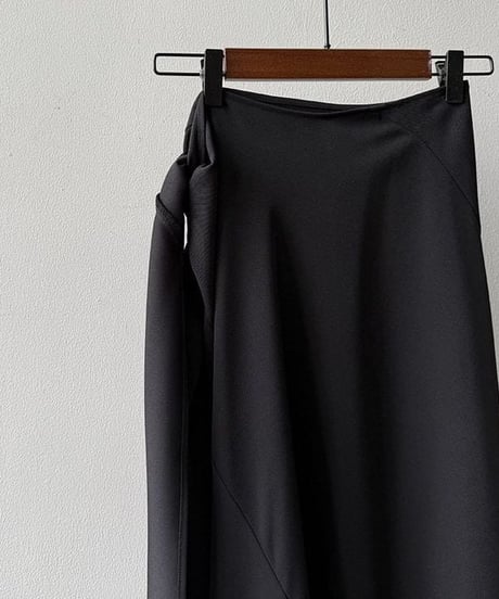 side tie long skirt / 2color　hm2276