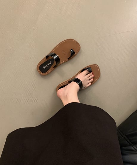 minimal design sandal / 3color　hm1534