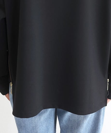 side zipper pullover / 4color　hm2647