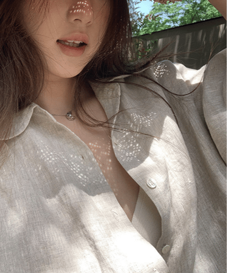 linen skirt / tops　hm2814