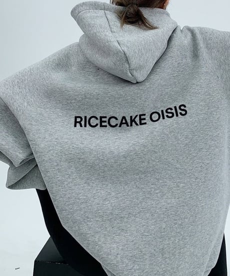logo sweat hoodie / 2color　hm1985