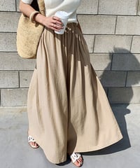 wide skirt pants / 4color　hm2904