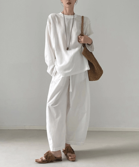 comfort long tee / 2color　hm2564