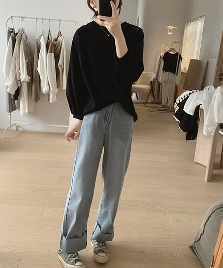 lantern sleeve top / 4color　hm1412