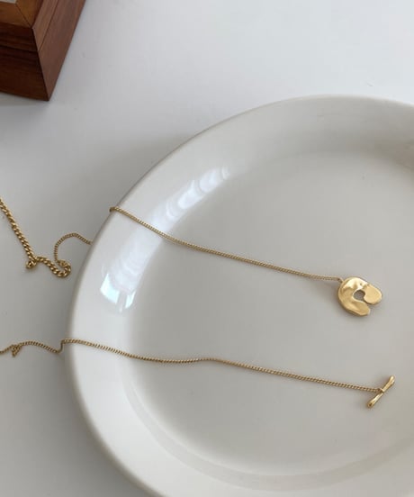 long necklace / 2color　hm1252
