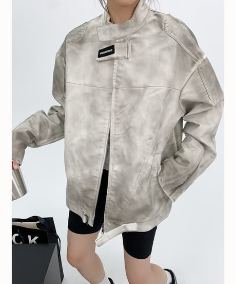 dirty leather riders jacket　hm1940