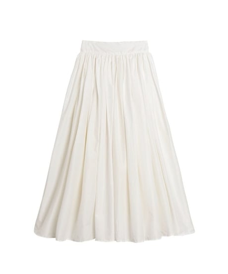 long double flare skirt / 2color　hm2004