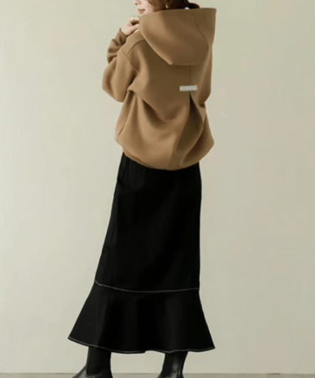 back pearl hoodie / 5color　hm2683