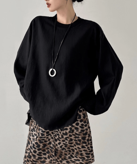 comfort long tee / 2color　hm2564