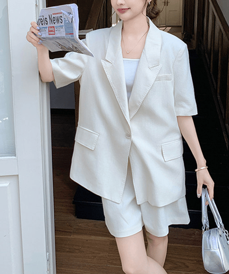 jacket & short pants set　hm2252