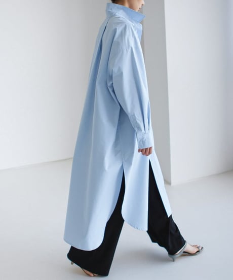 long shirt dress / 2color　hm2146