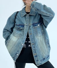 blue denim jacket / 2color　hm1934