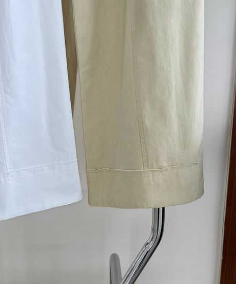 tuck wide pants / 2color　hm1602