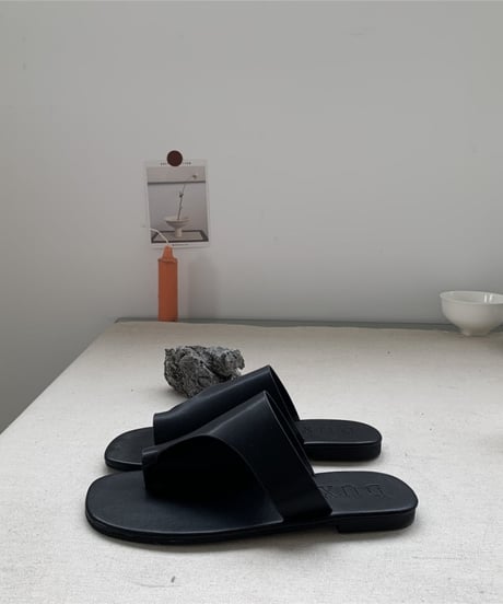 cutout thong sandal / 3color　hm1547