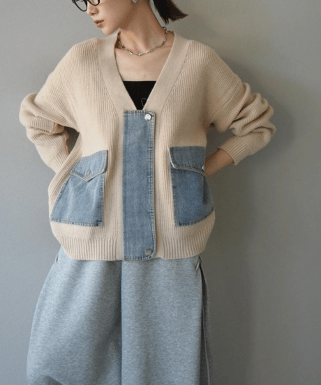 knit top & skirt set-up / 3color　hm2749
