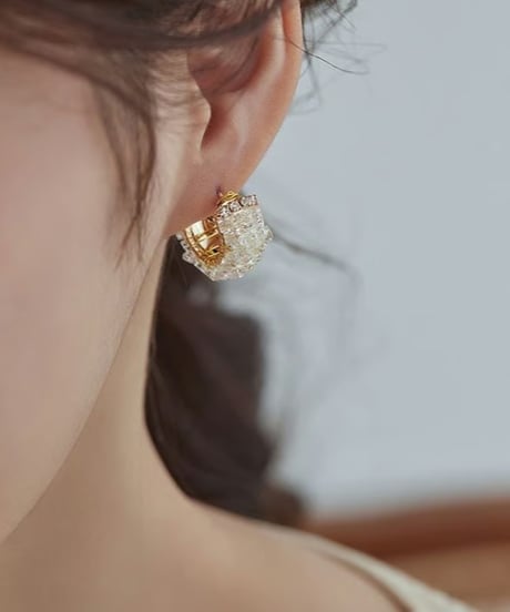 pearl hoop pierce　hm2378