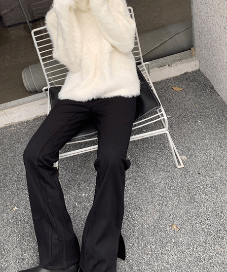 shaggy knit pullover / 3color　hm1893