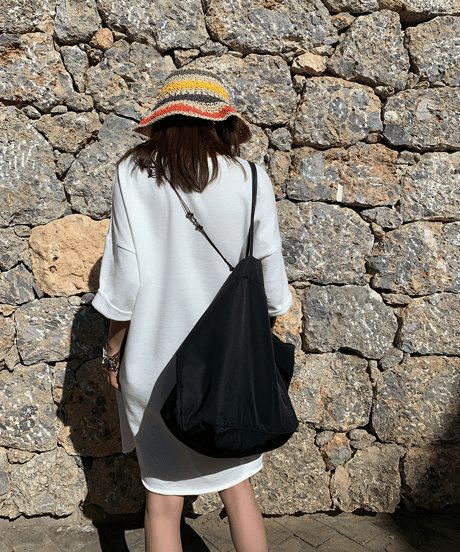 cotton t-shirt dress / 2color　hm1508