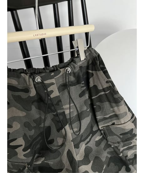 camouflage cargo pants　hm2077