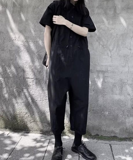 dark summer jumpsuit　hm2470