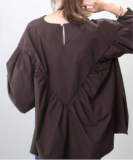 loose back blouse / 3color　hm2581