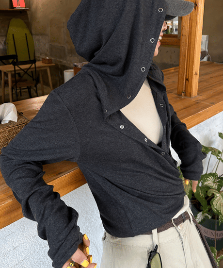 cache-coeur cardigan / 2color　hm1329