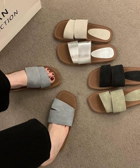 open-toe sandals / 5color　hm2483