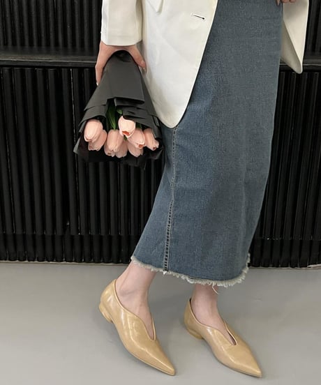 pointed toe pumps / 4color　hm1351